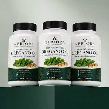 70% Carvacrol Oregano Oil Softgels