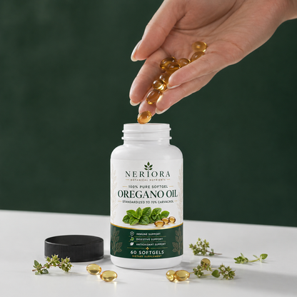 70% Carvacrol Oregano Oil Softgels